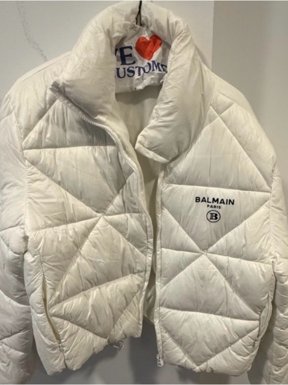 Ivory Puffer Jacket